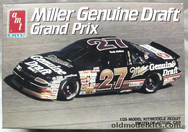 AMT 1/25 Miller Genuine Draft Pontiac Grand Prix, 6961 plastic model kit